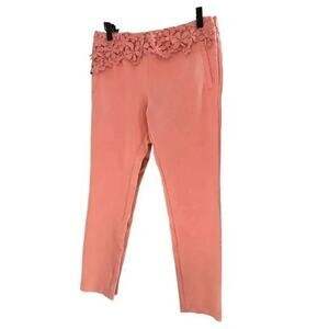 VERO MODA Anthropologie Straightleg Pants Nature Size 10 Slim Pants‎